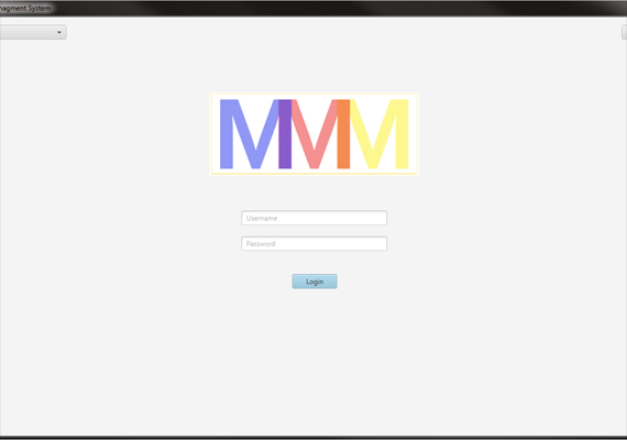 Final implemented interface for an application developed in my Software Engineering class at Georgia State University. This is the Login page.
